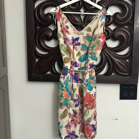 Clements Ribeiro Dresses & Skirts - CLEMENTS RIBEIRO Portibello Floral Belted Dress BNWOT